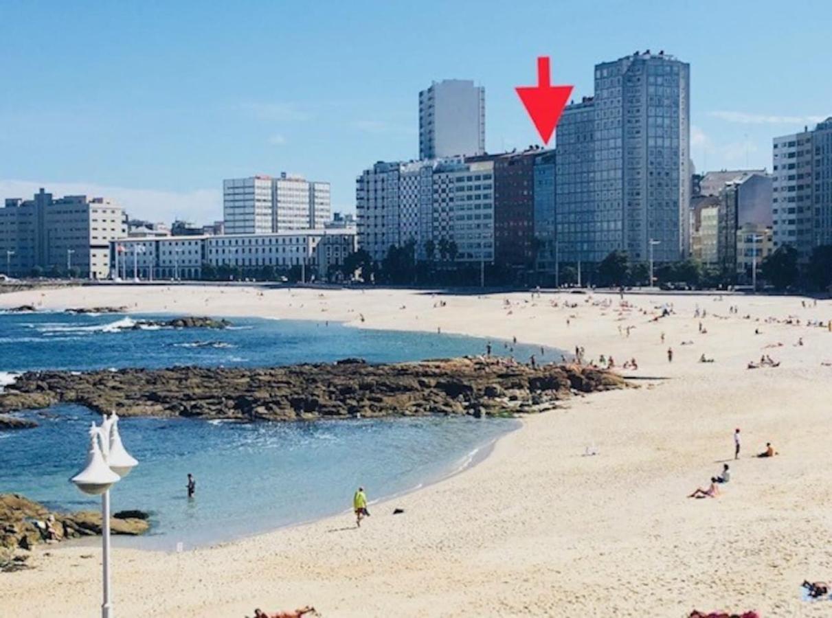 Vivienda Con Increibles Vistas A La Playa De Riazor Διαμέρισμα A Coruña Εξωτερικό φωτογραφία